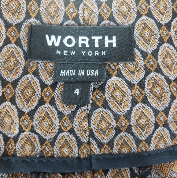 WORTH New York Mini Daisy Foulard Quinn Crop Pant - Picture 5 of 8